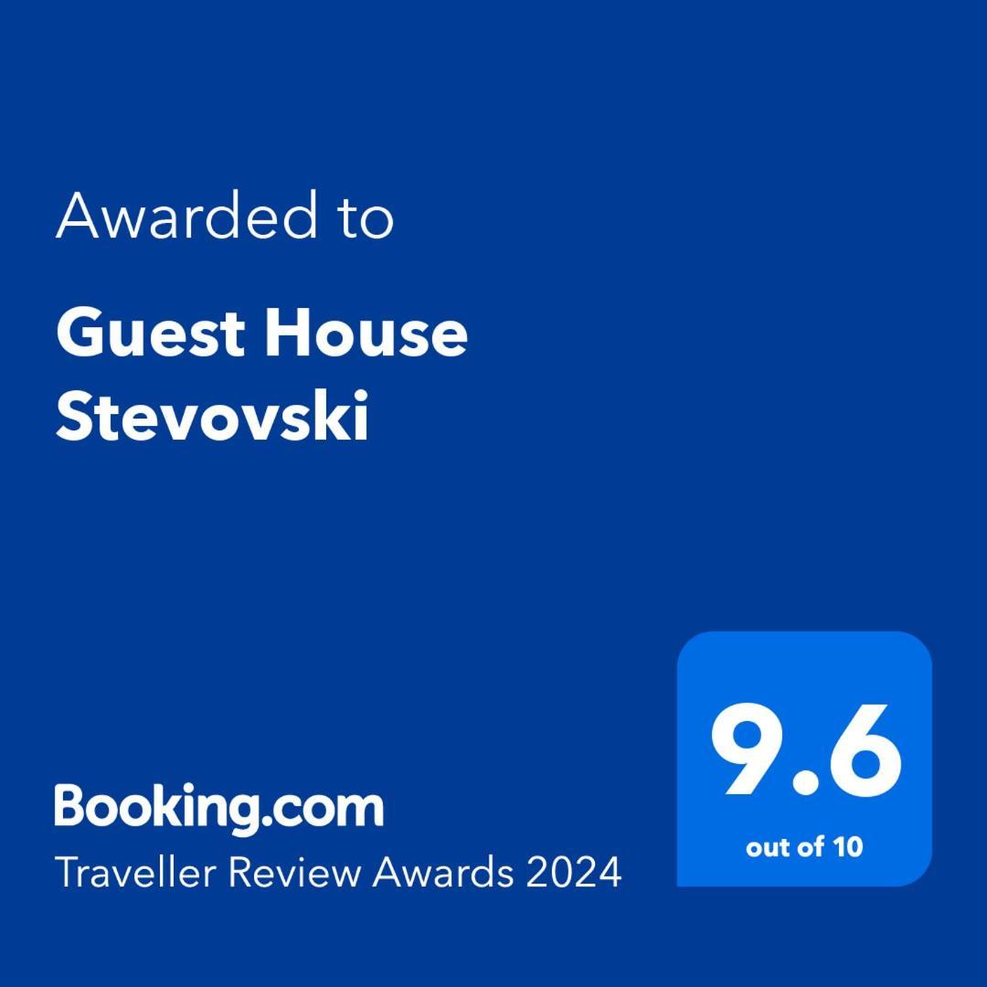 Guest House Stevovski Elshani Dış mekan fotoğraf